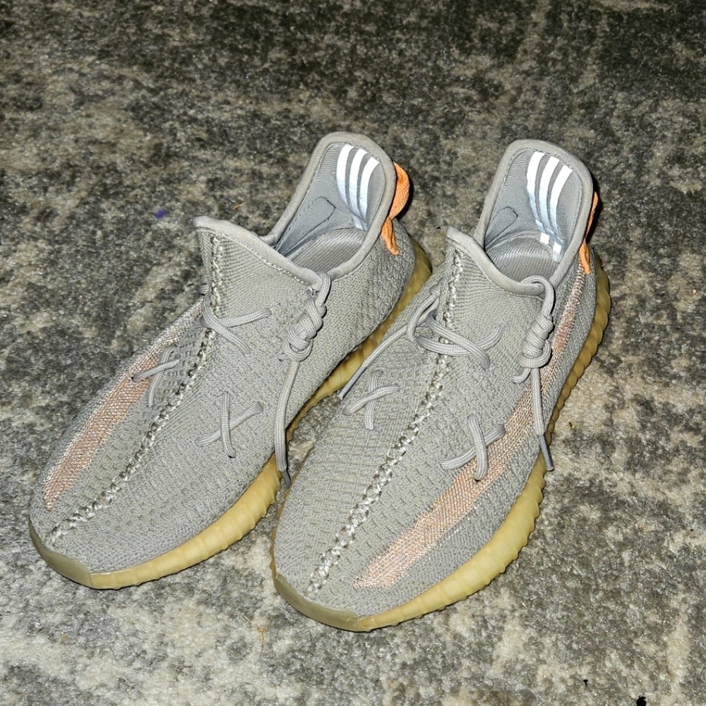 Yeezy 350 orange and gray
